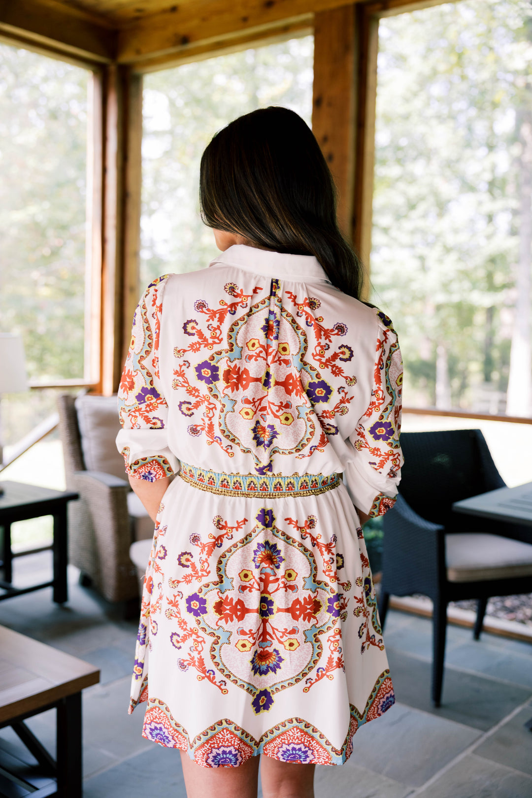 Bohemian Flower Dress