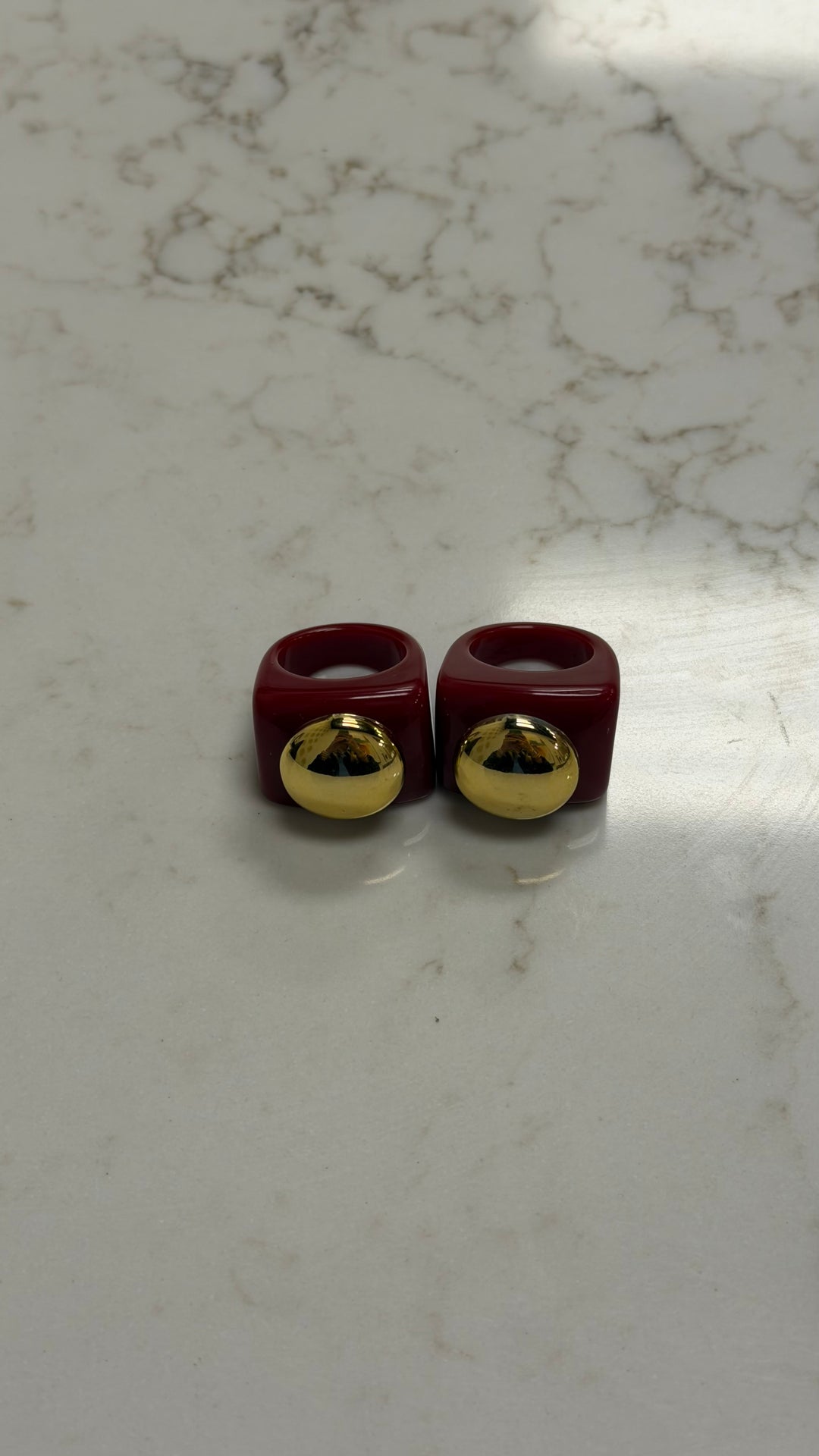 Chunky Gold Accent Ring