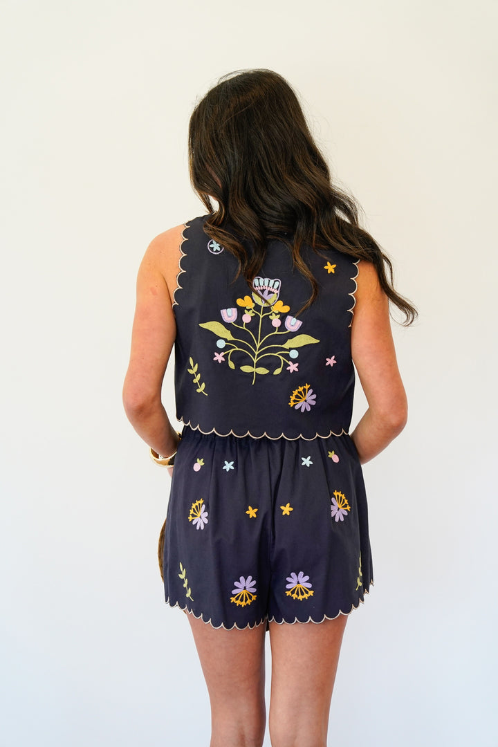 Emma Embroidered Set