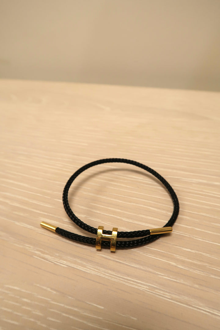H Adjustable Bracelet