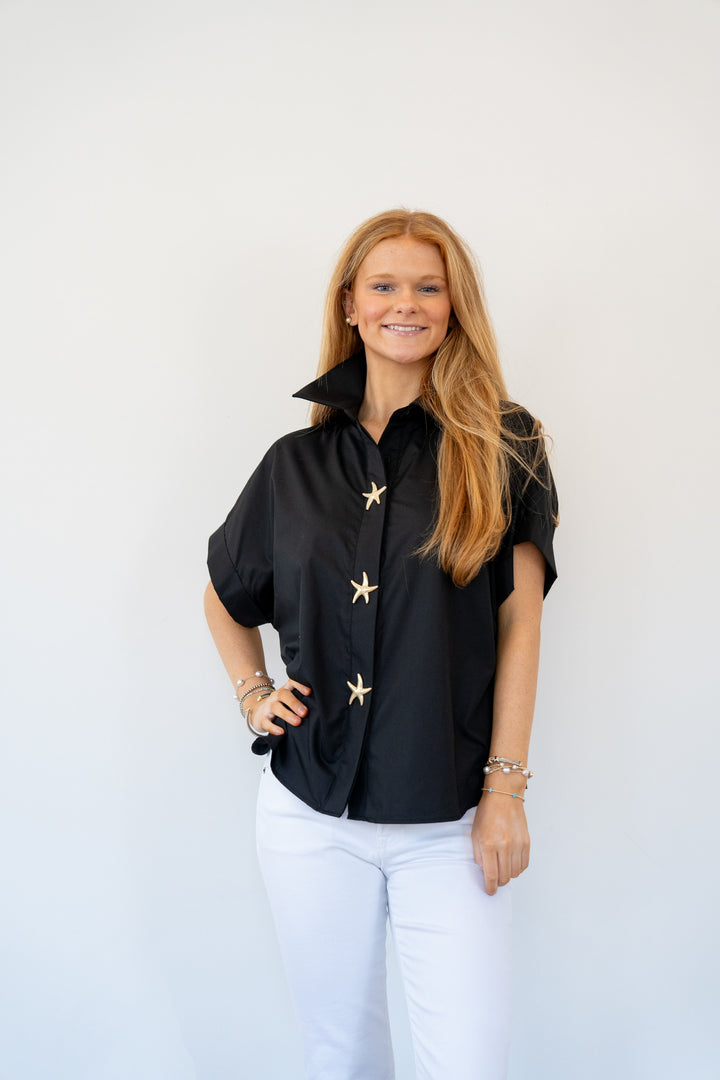 Star Fish Button Down
