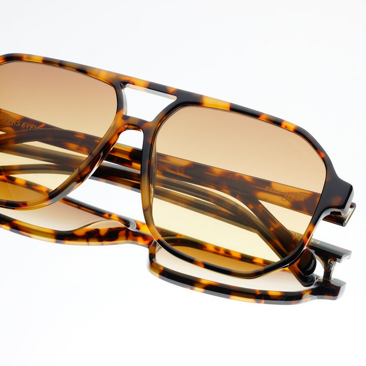 Billie Aviator Sunglasses - Tortoise/Brown