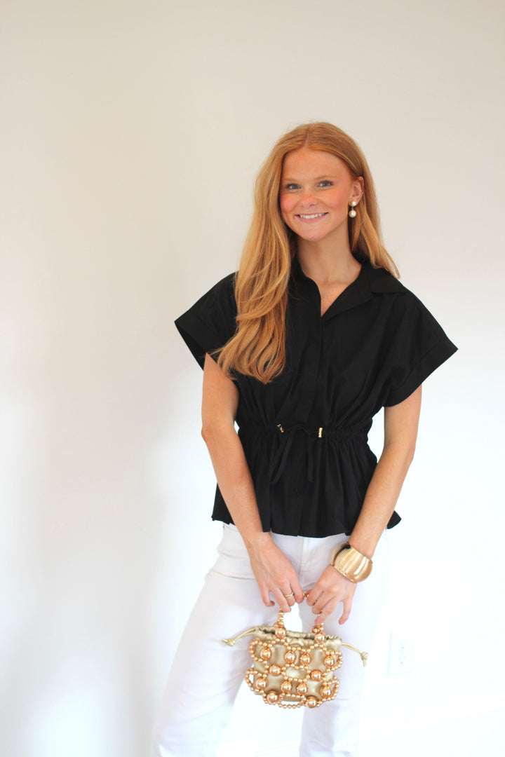 Camille Peplum Top