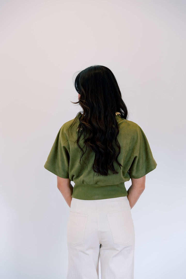 Ines Suede Top