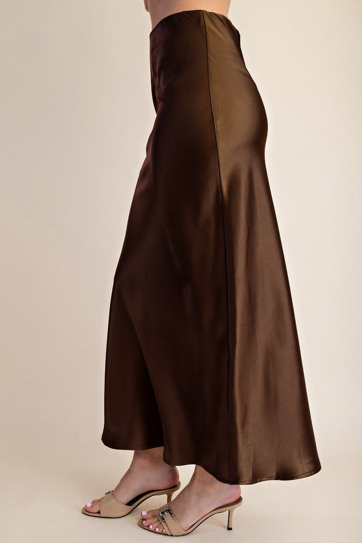 Rhea Skirt in Brown