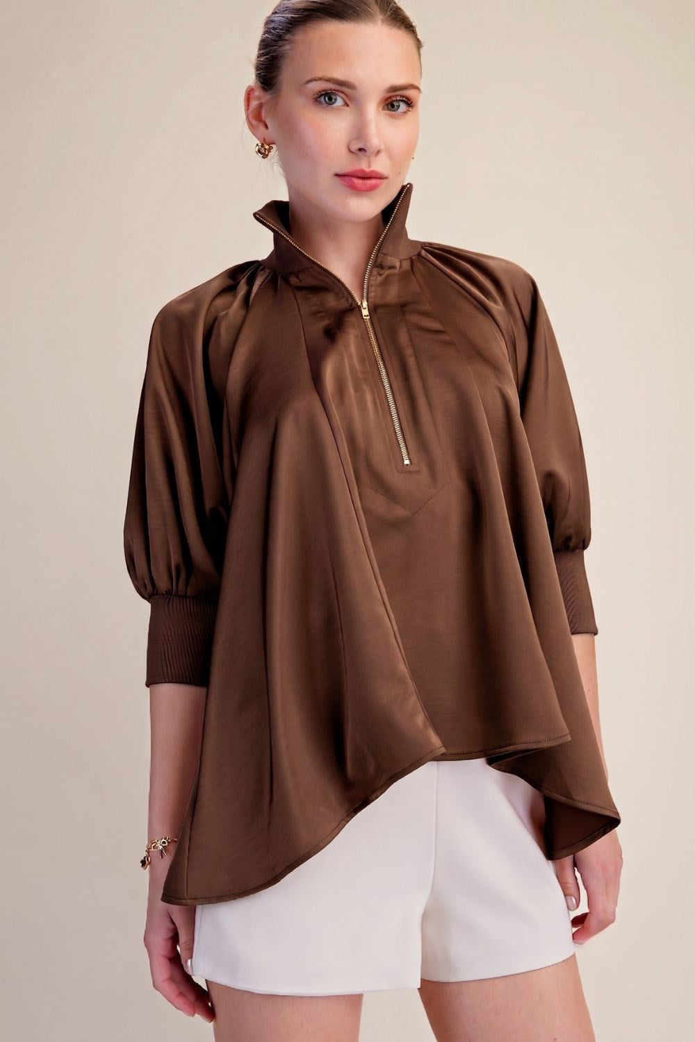 Yara Top - Brown