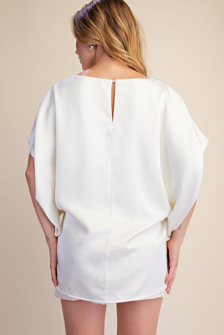 Allegra Top in off white — view 4