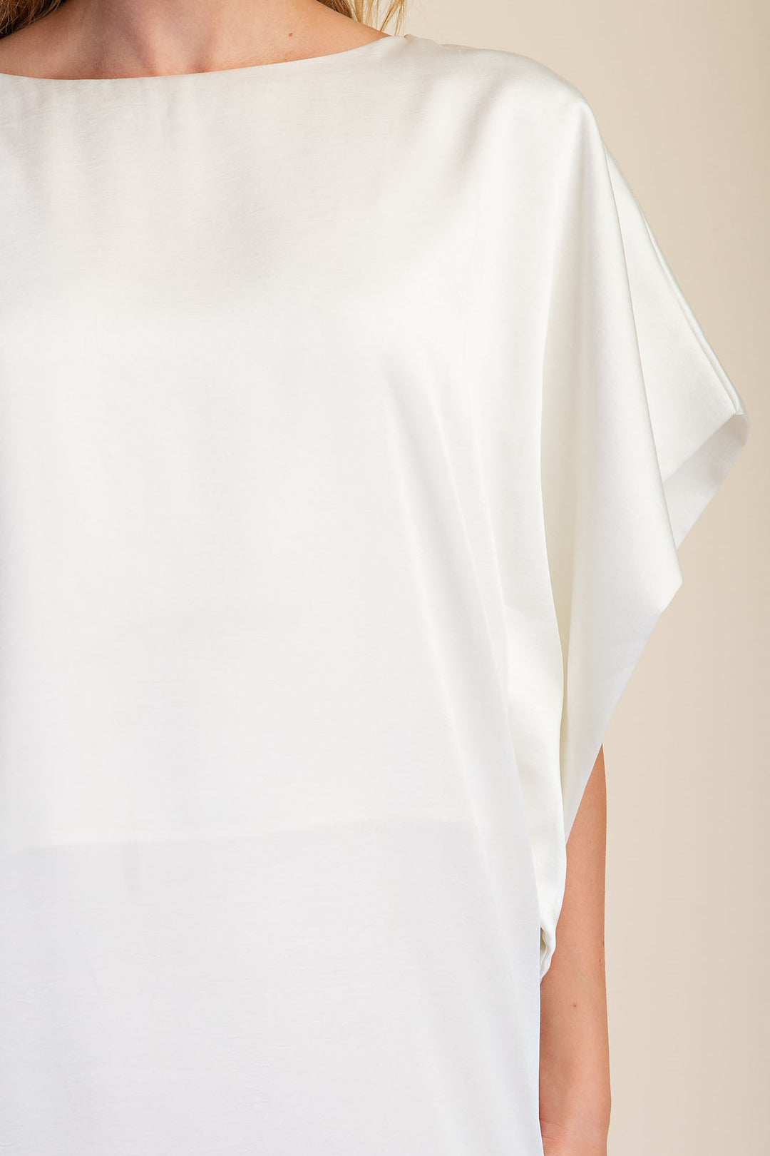 Allegra Top in off white — view 5