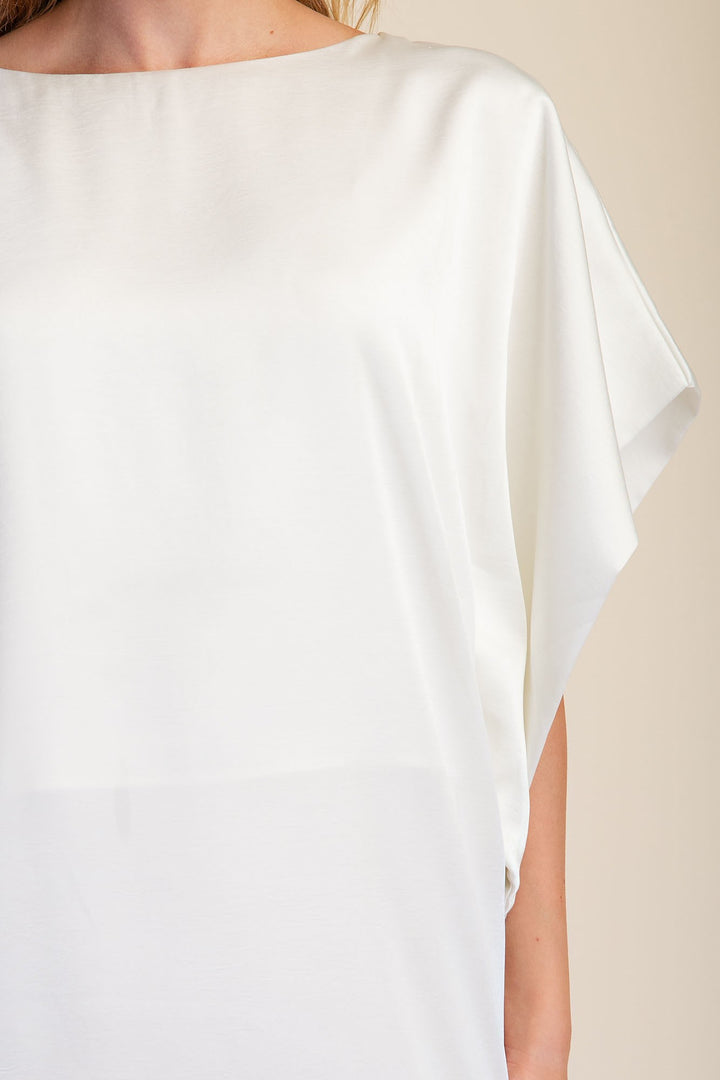 Allegra Top in off white — view 5