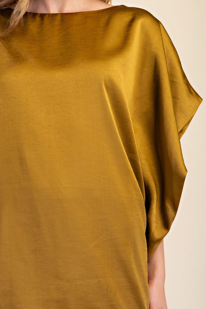 Allegra Top in mustard — view 5