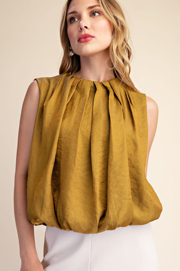 Kinsley Top in Mustard