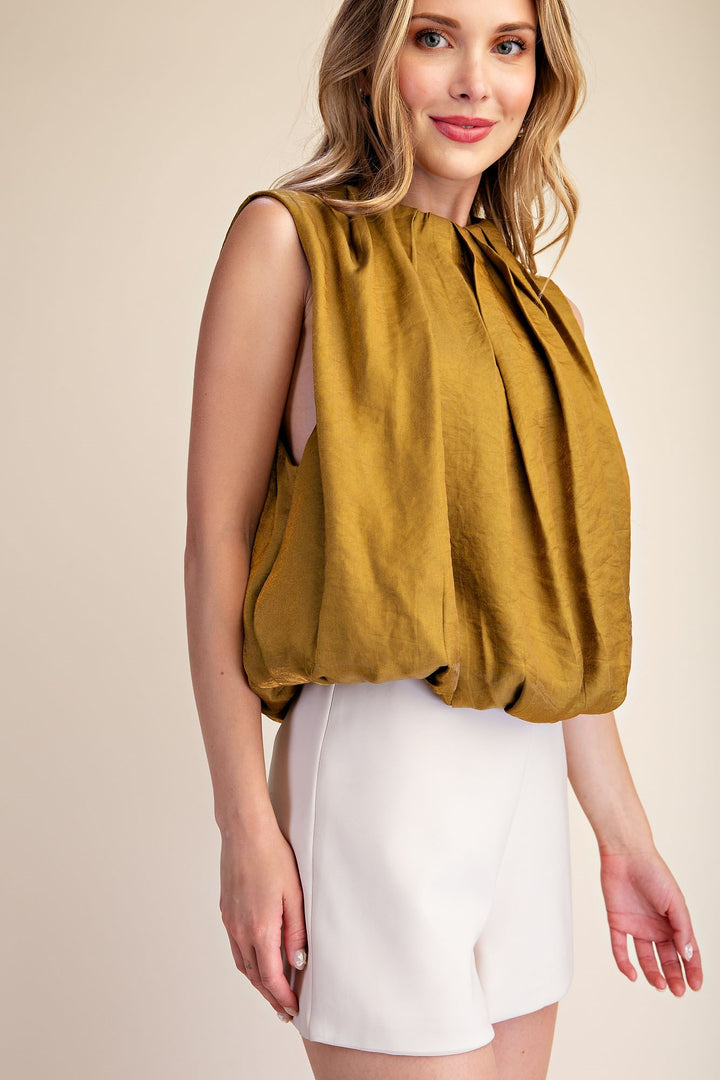 Kinsley Top in Mustard