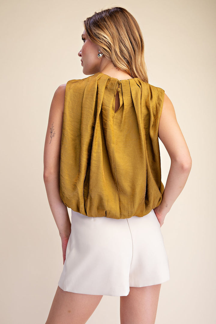 Kinsley Top in Mustard