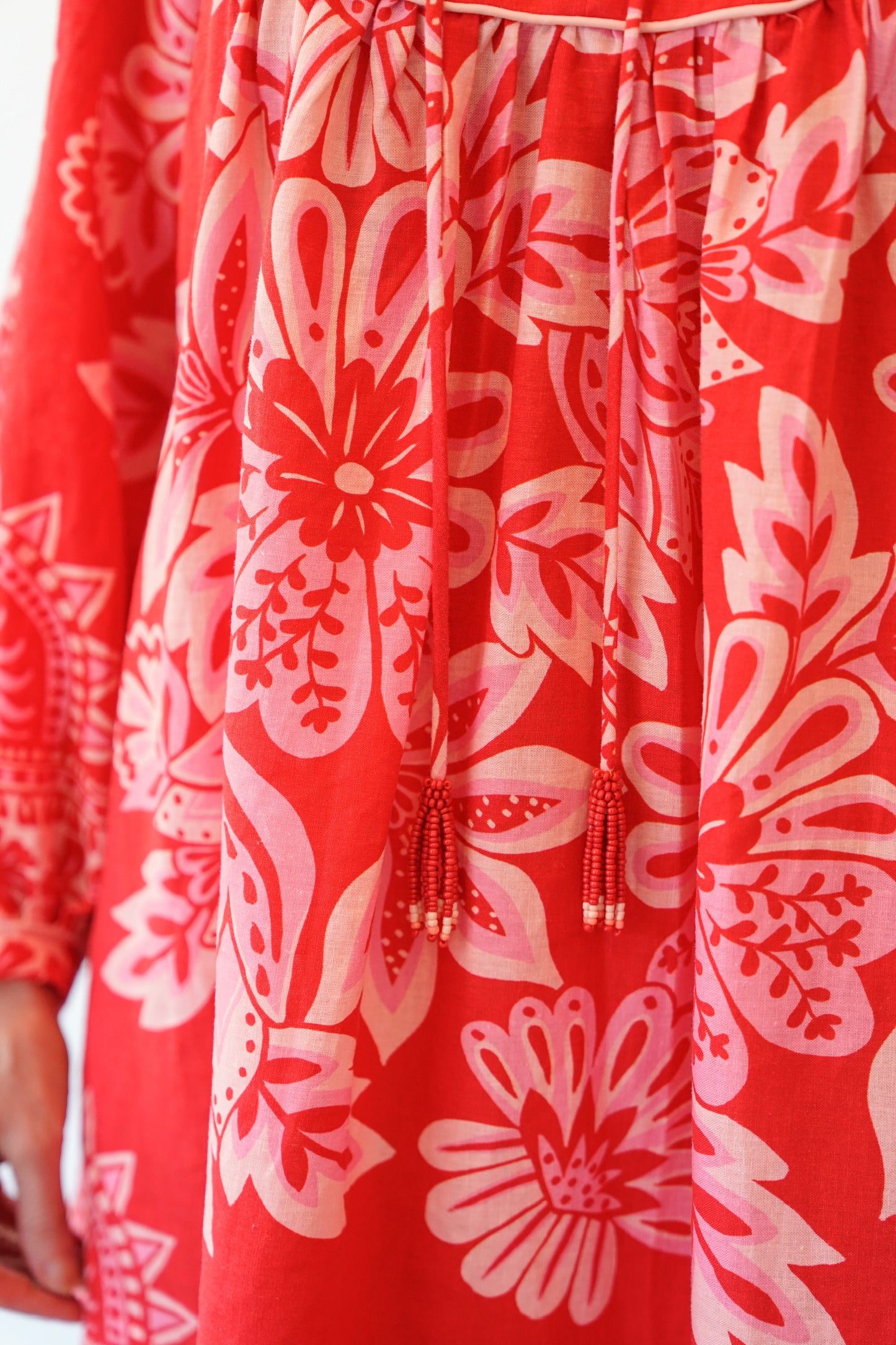 Flora Tapestry Mini Dress