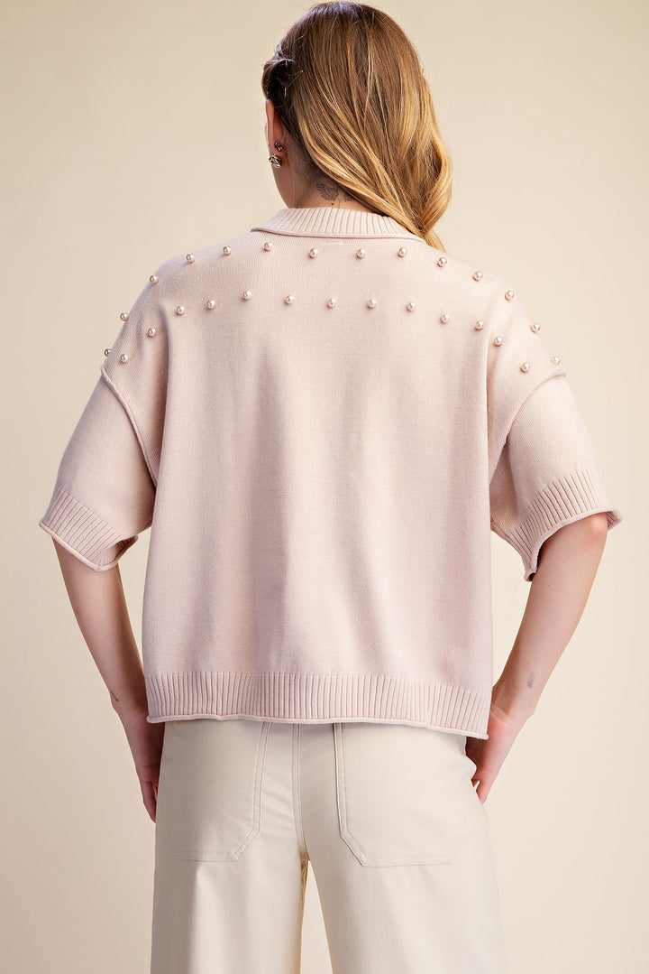 Joelle Sweater in beige — view 4