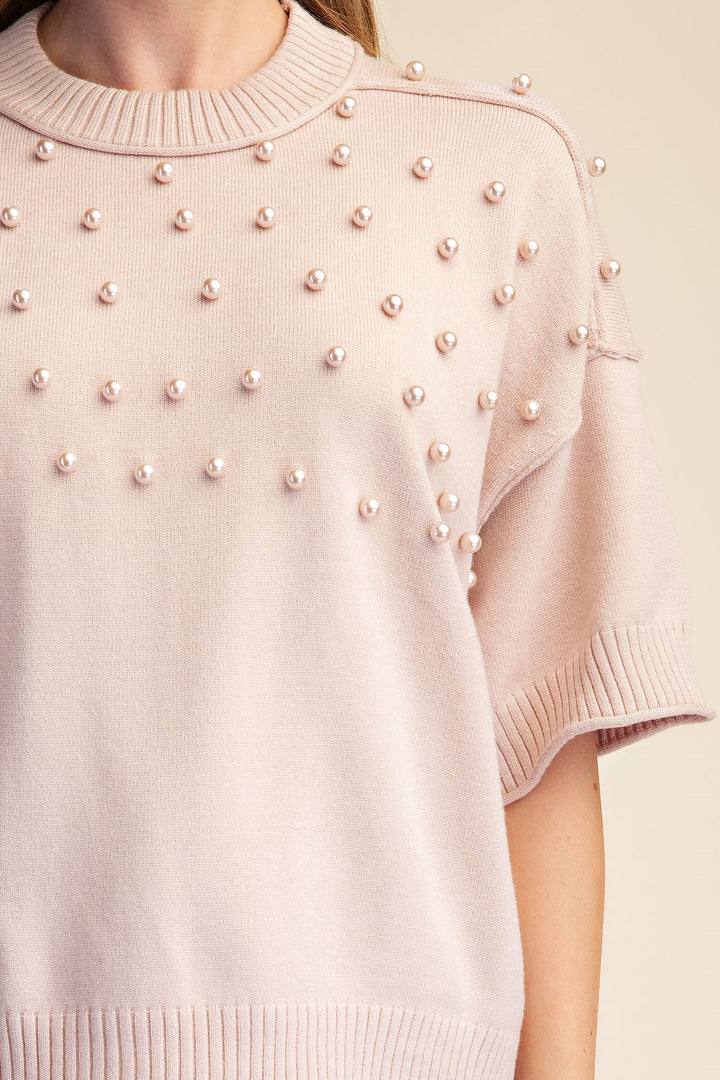 Joelle Sweater in beige — view 5