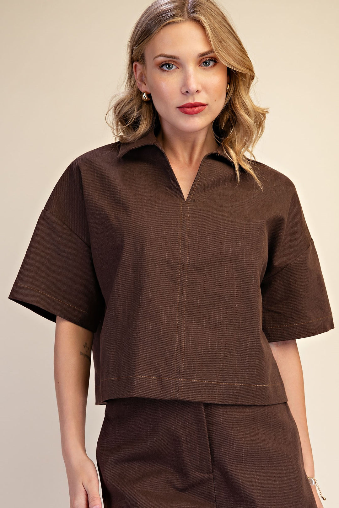 Frankie Top - Brown