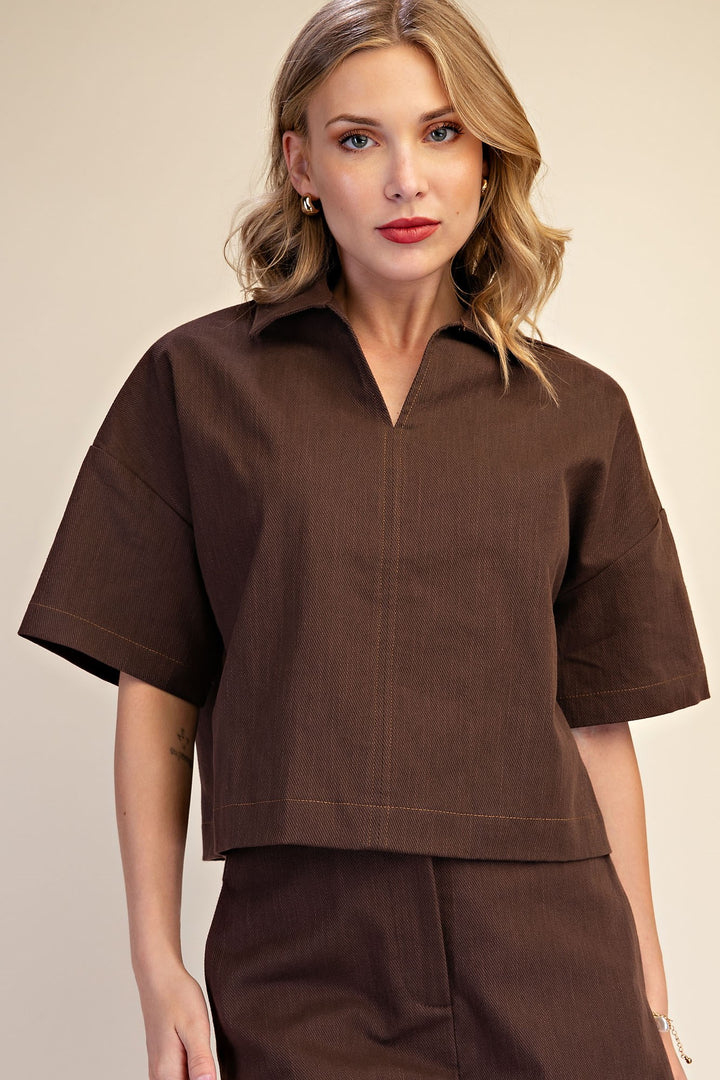 Frankie Top - Brown