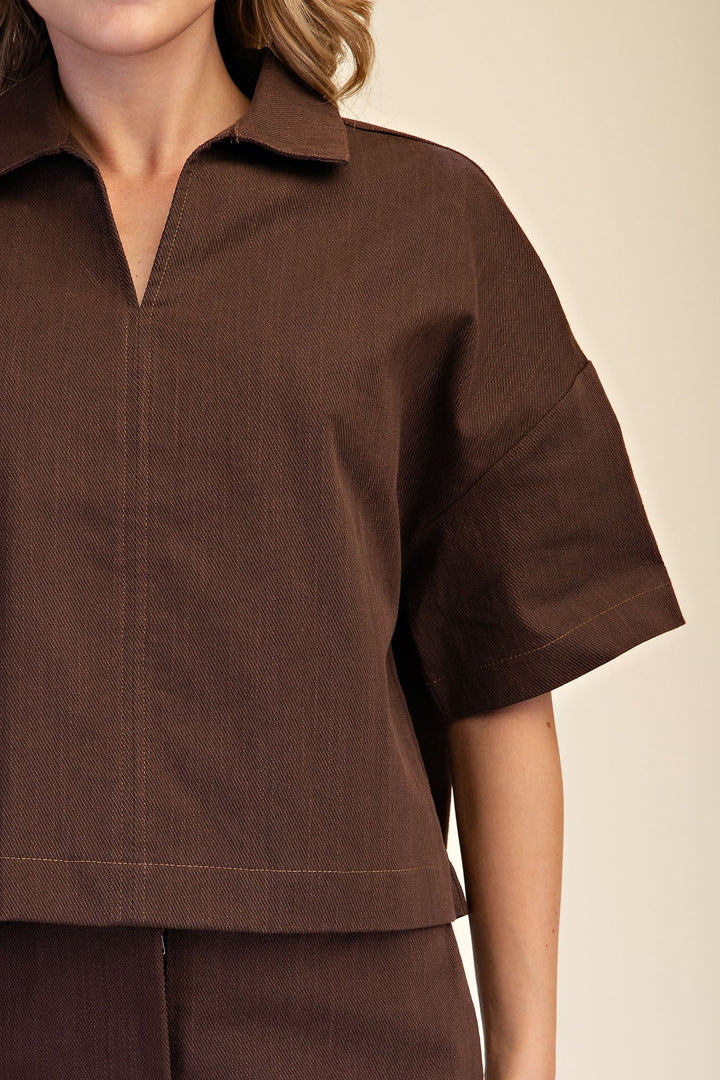 Frankie Top - Brown