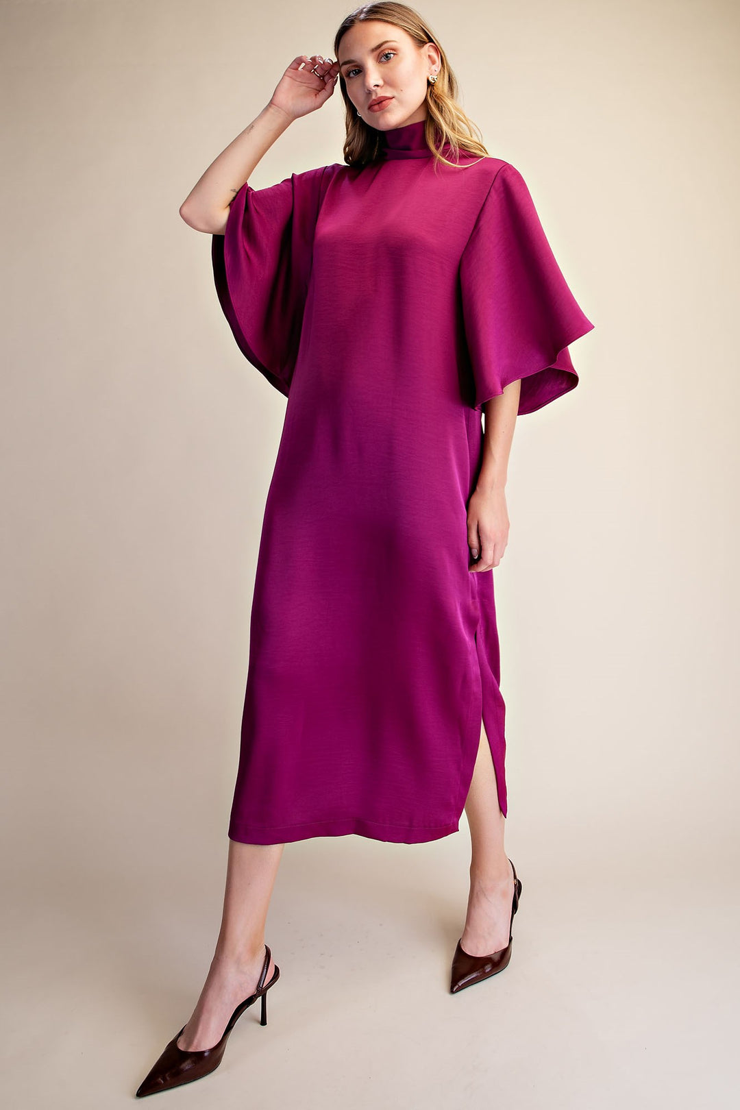 Tamar Dress - Plum