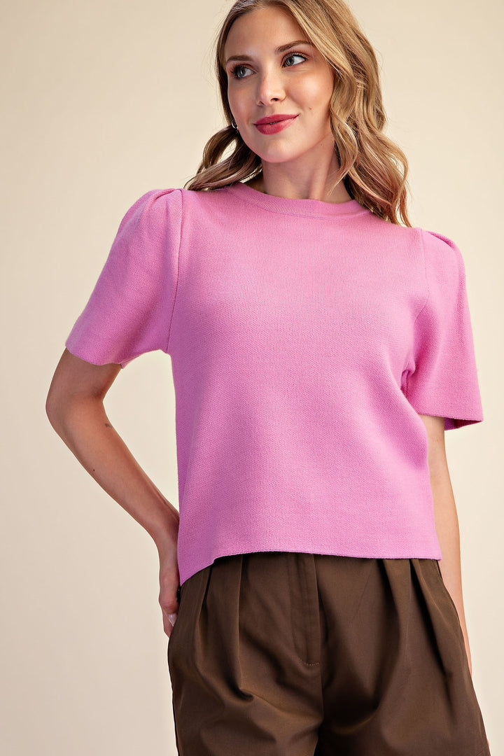 Joni Top in pink — view 1