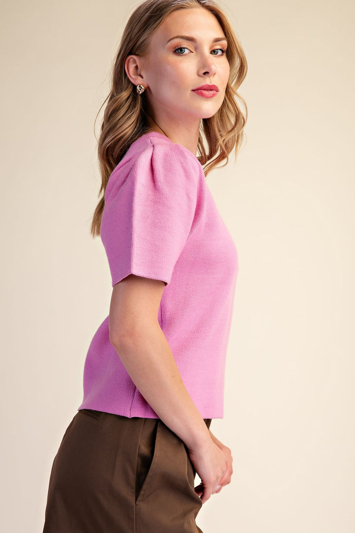 Joni Top in pink — view 3