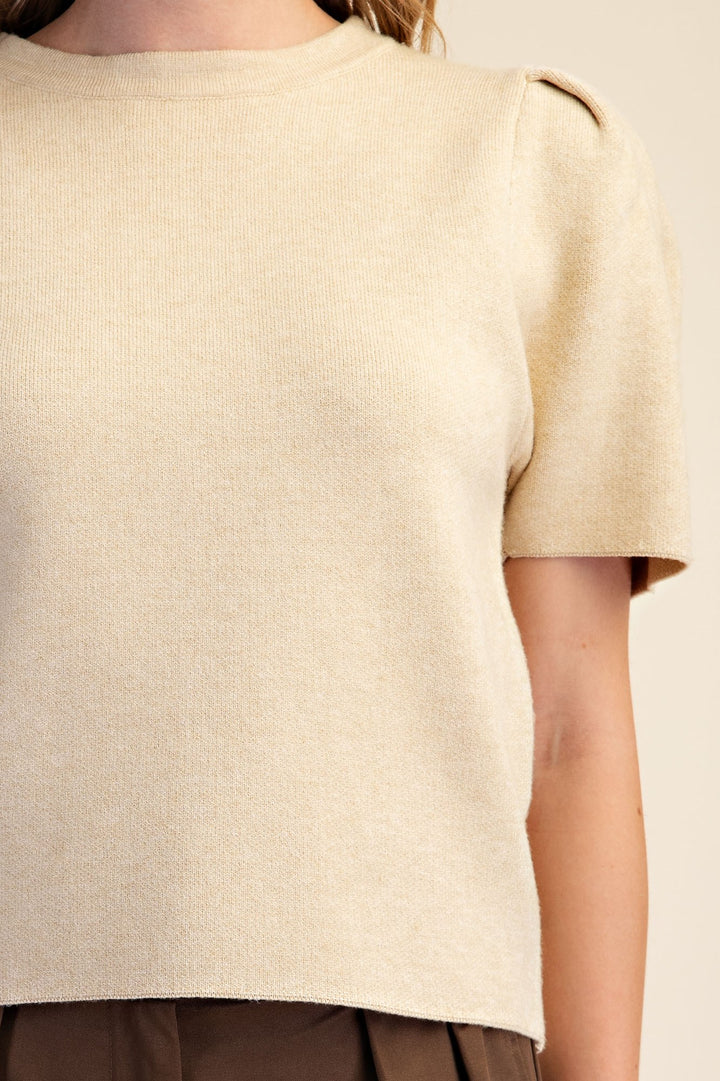 Joni Top in beige — view 4