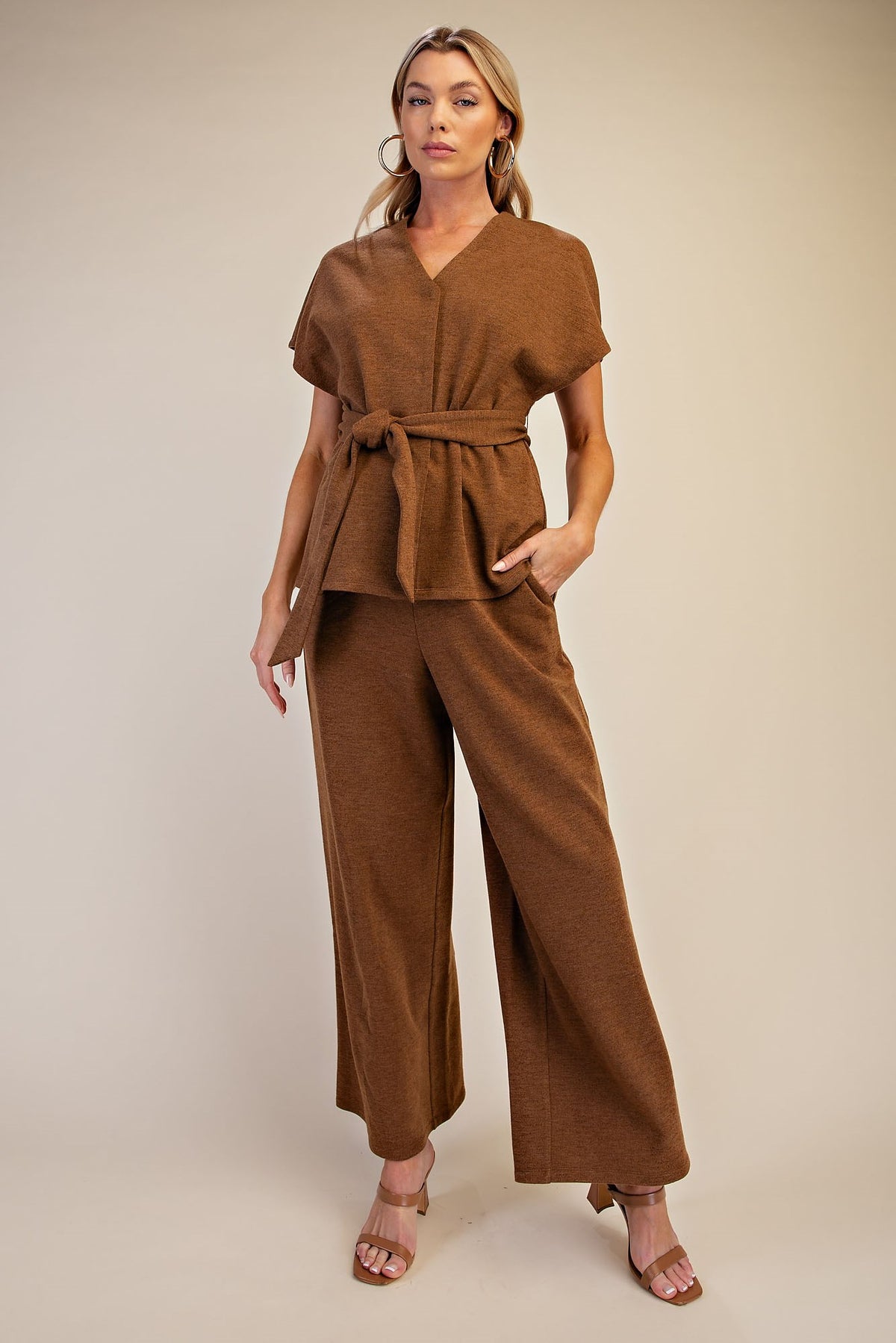 Marin Set in camel — view 2