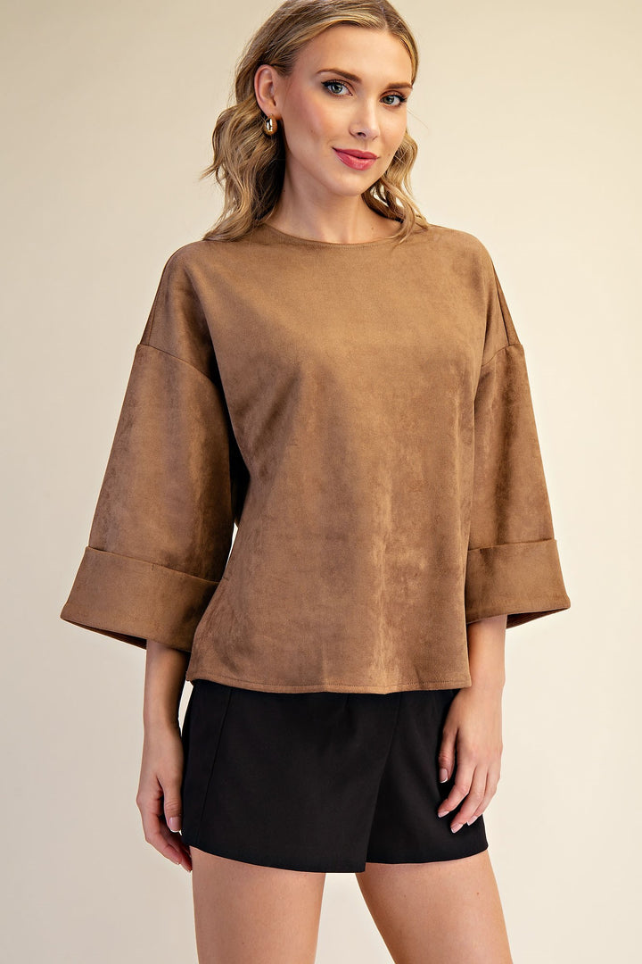 Sawyer Top in Mocha