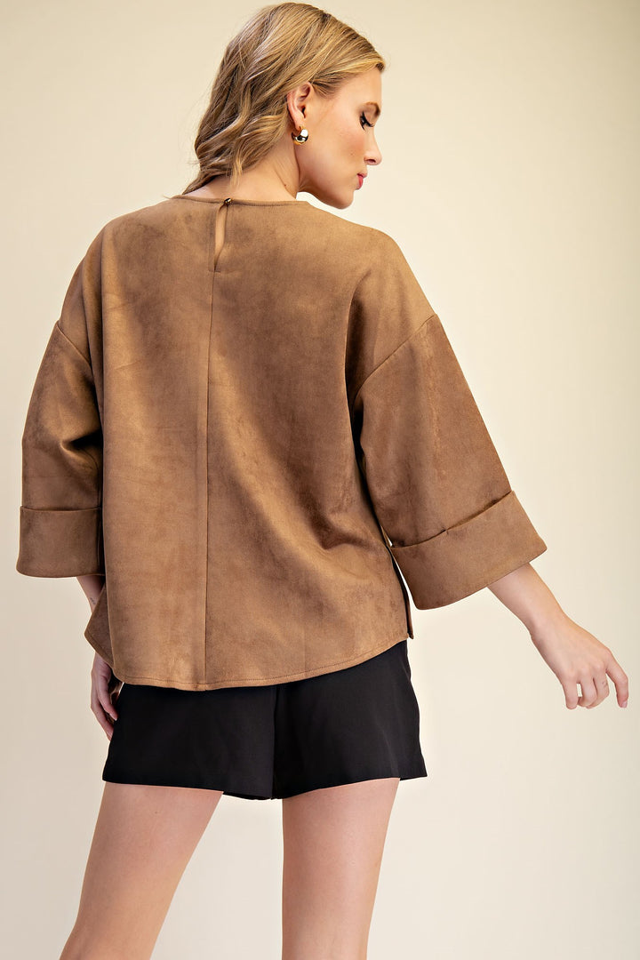 Sawyer Top in Mocha