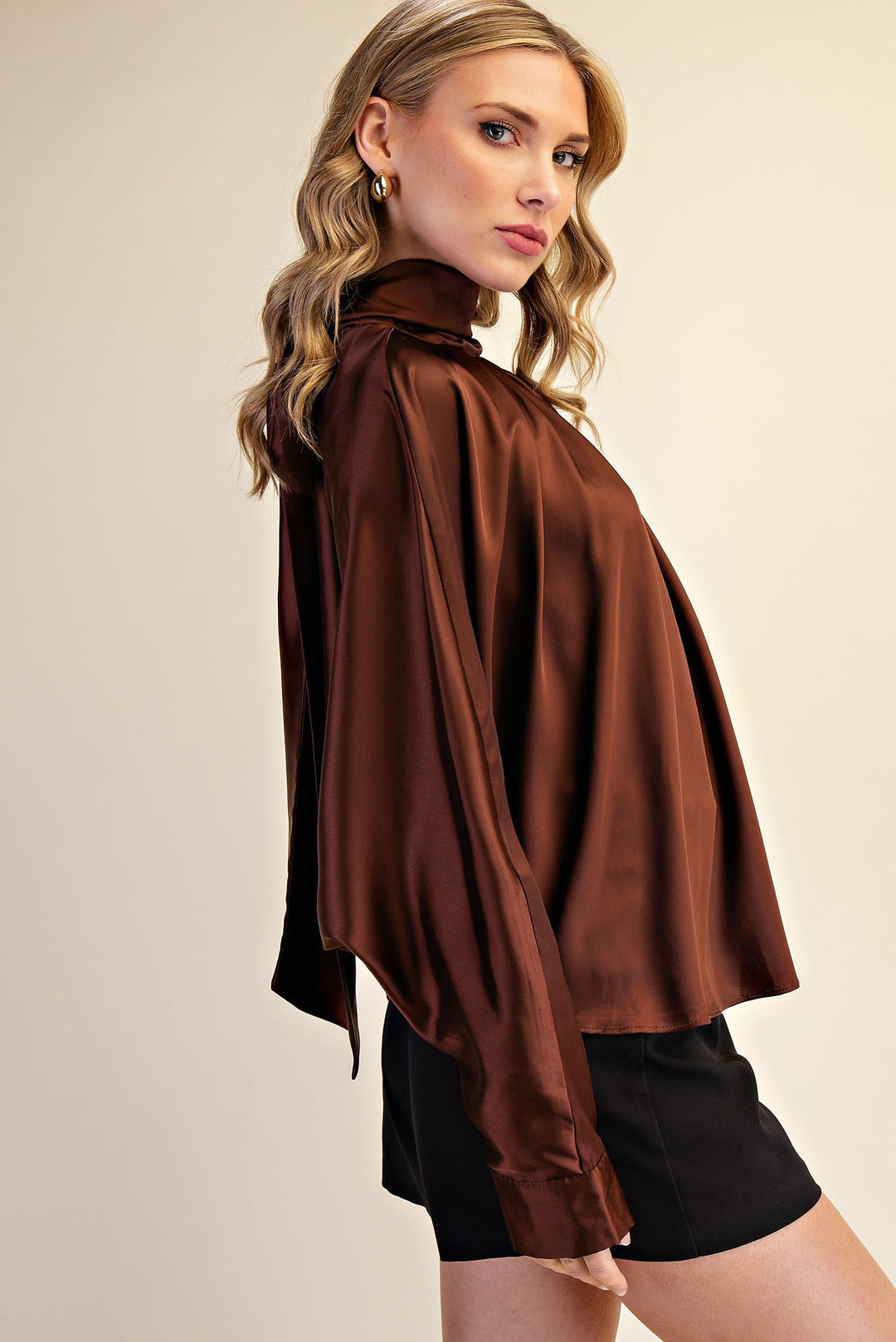 Covington Top in Brown