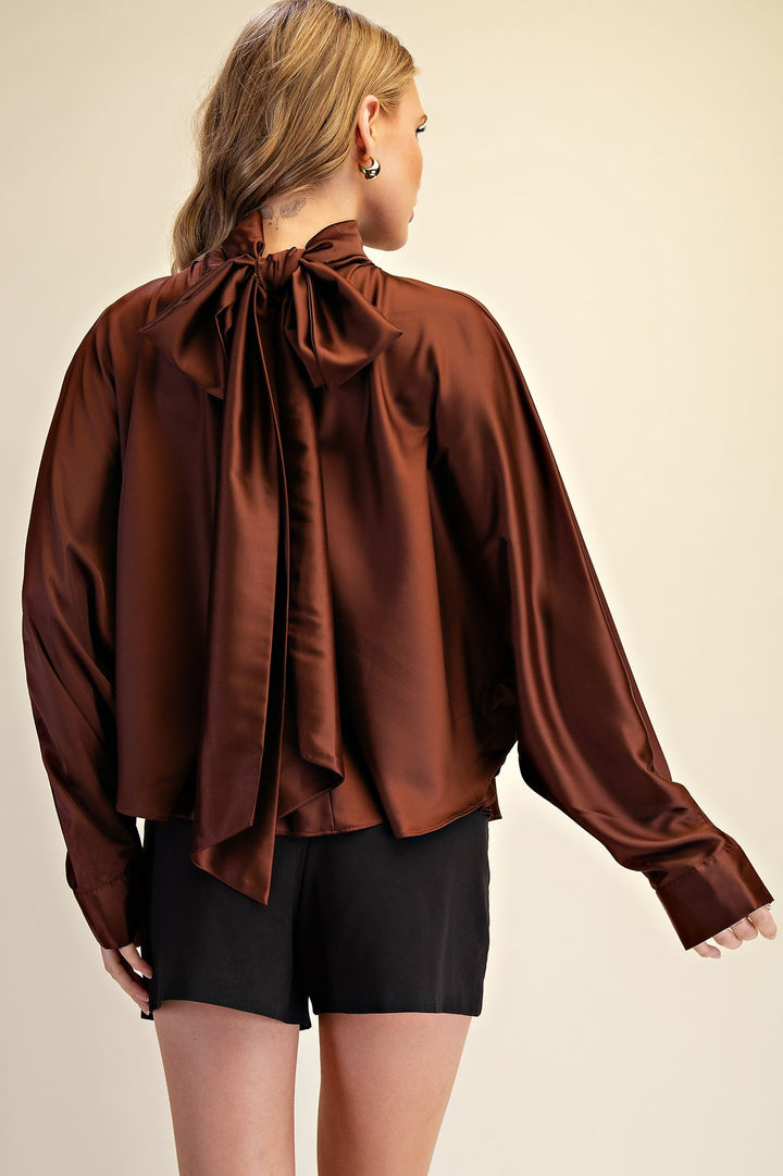 Covington Top in Brown