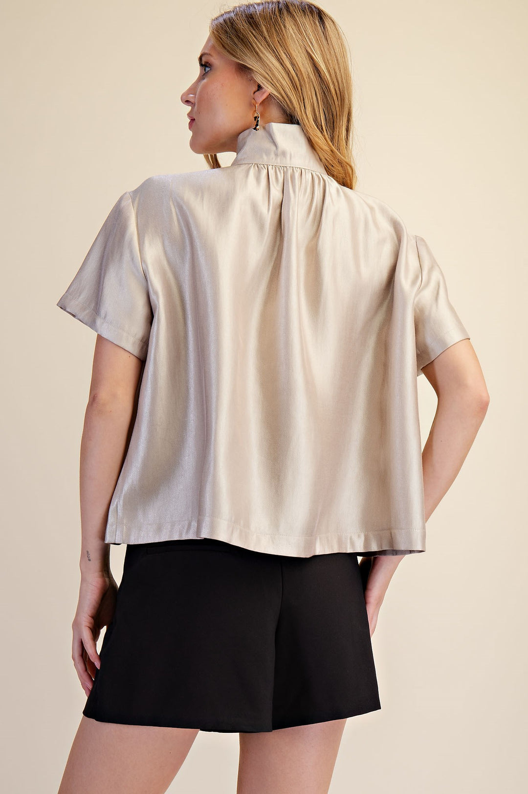 Presley Top in Champagne