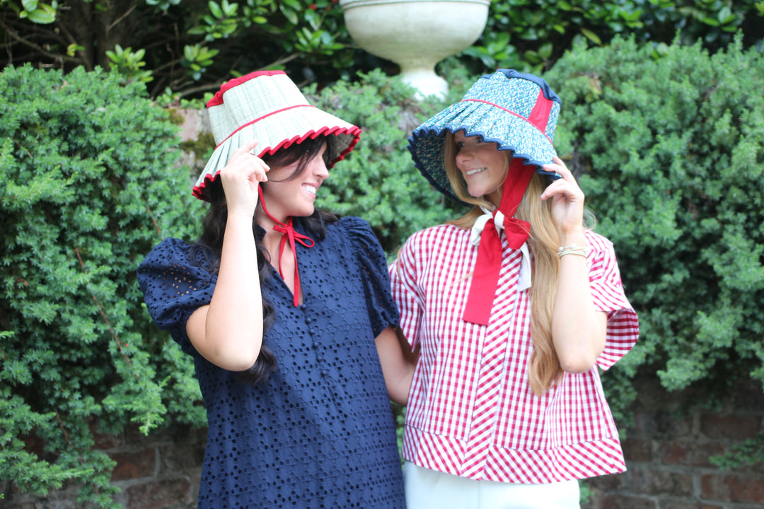 Gingham Snap Top