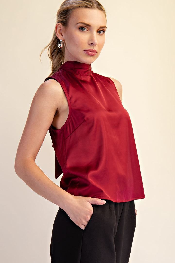 Payton Top in Burgundy