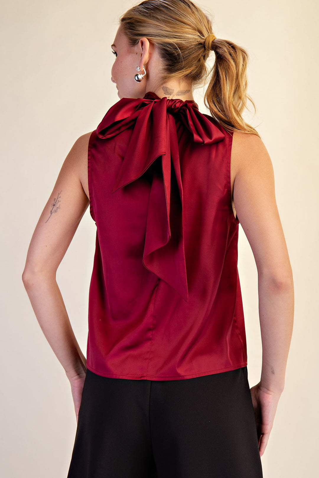 Payton Top in Burgundy