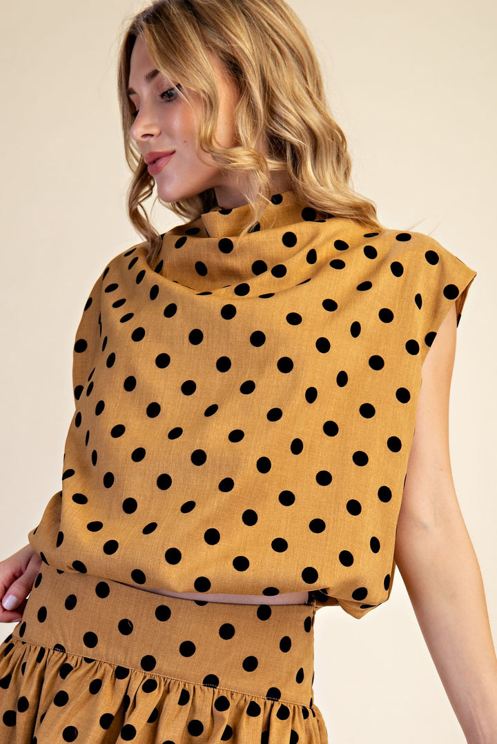 Maryanne Top in Camel