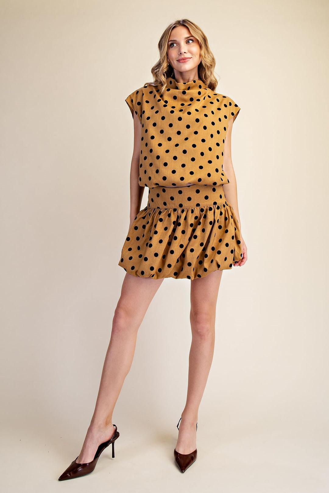 Maryanne Top in Camel