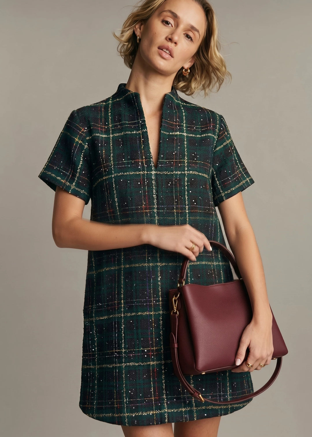 Bethany Dress in Green