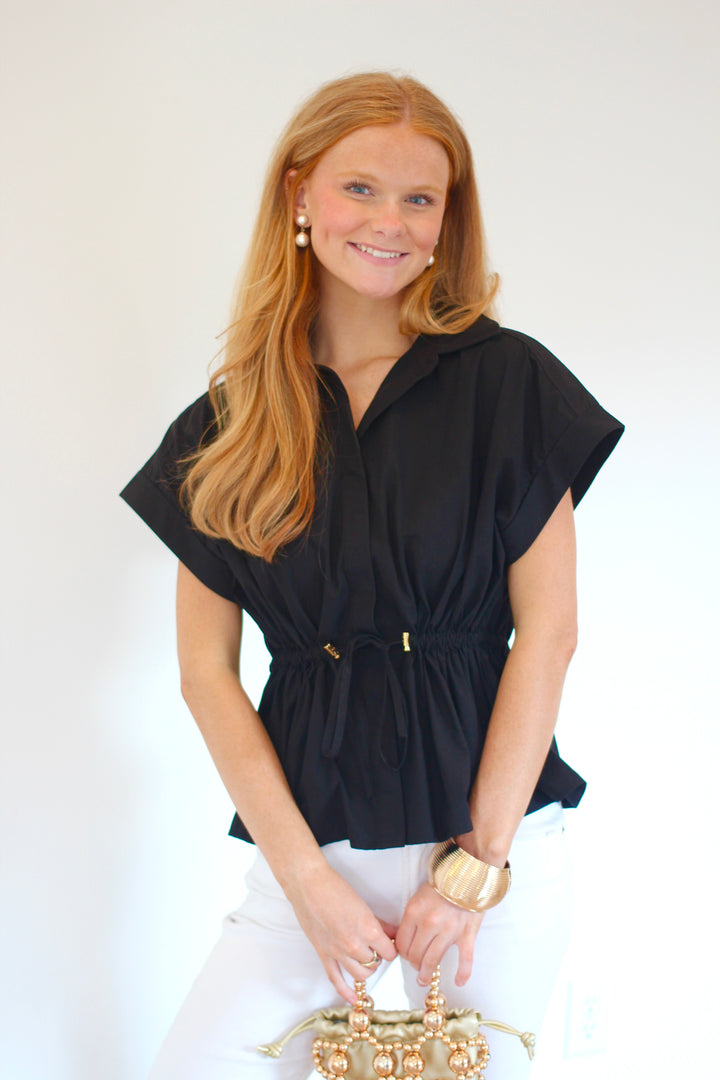 Camille Peplum Top