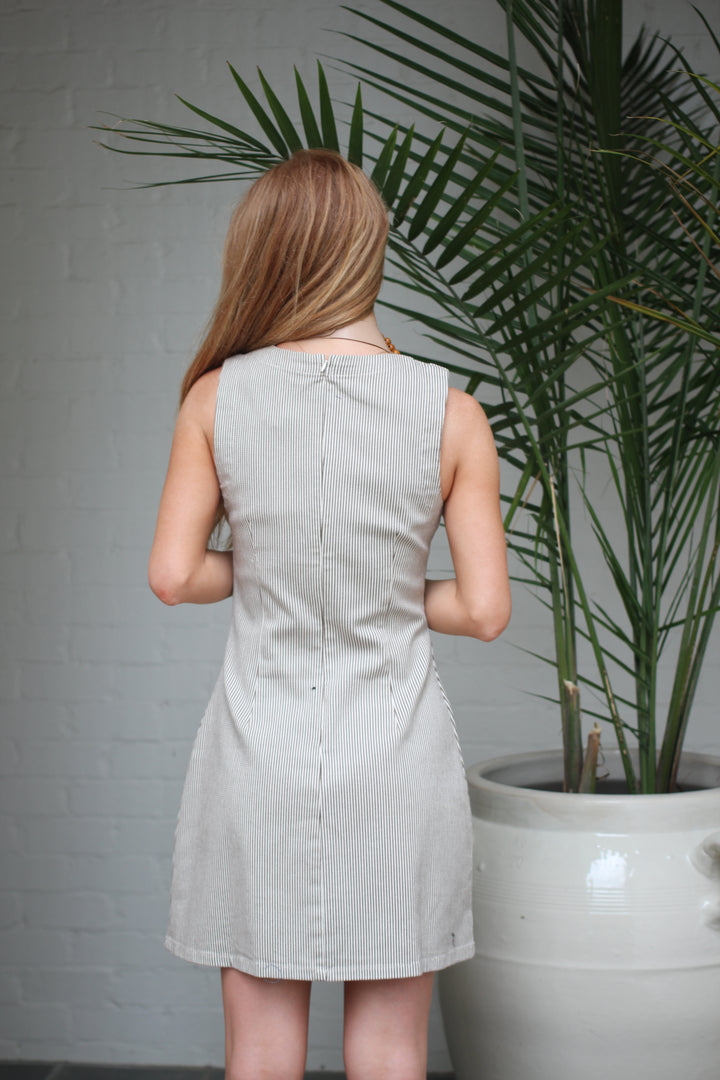 PIntuck Mini Dress