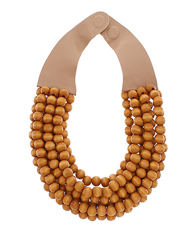 Beaded Statement Necklace