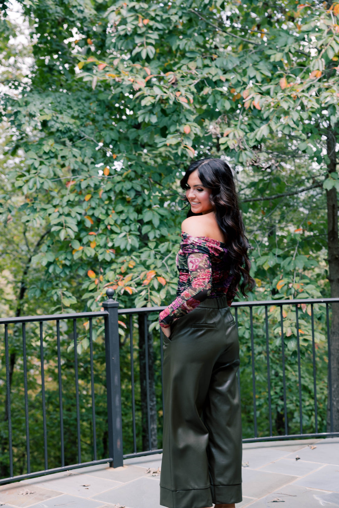 Sage Leather Pants