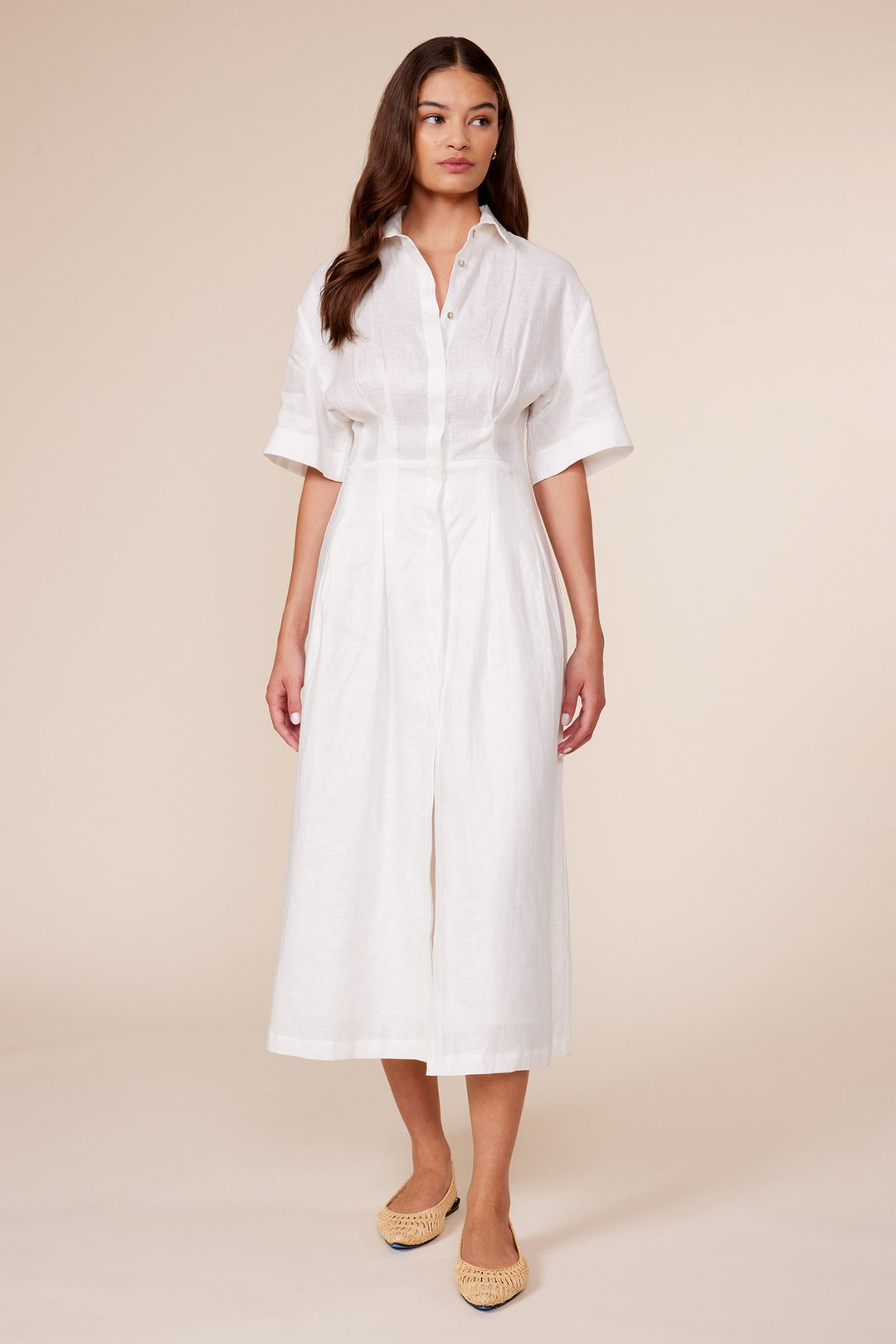 Eleanor Pleated Dress
