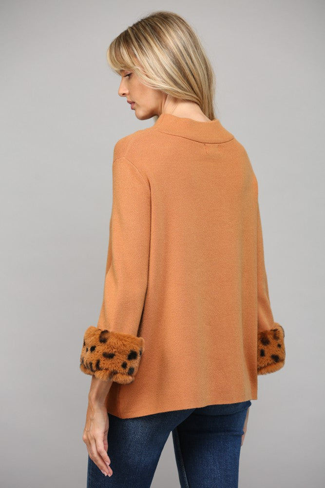 Fur Trimmed Sally Sweater