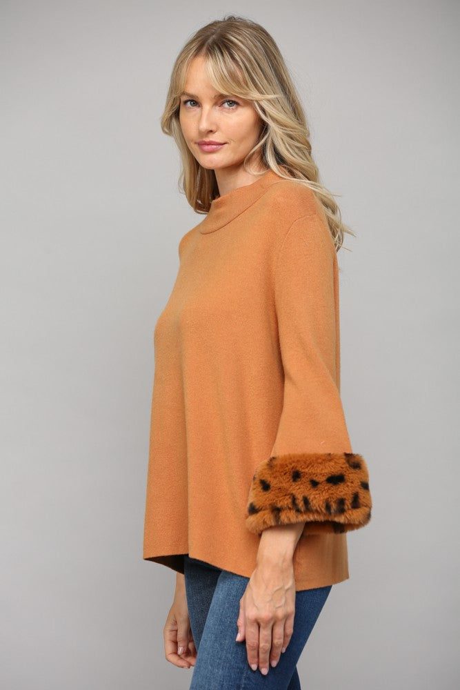 Fur Trimmed Sally Sweater