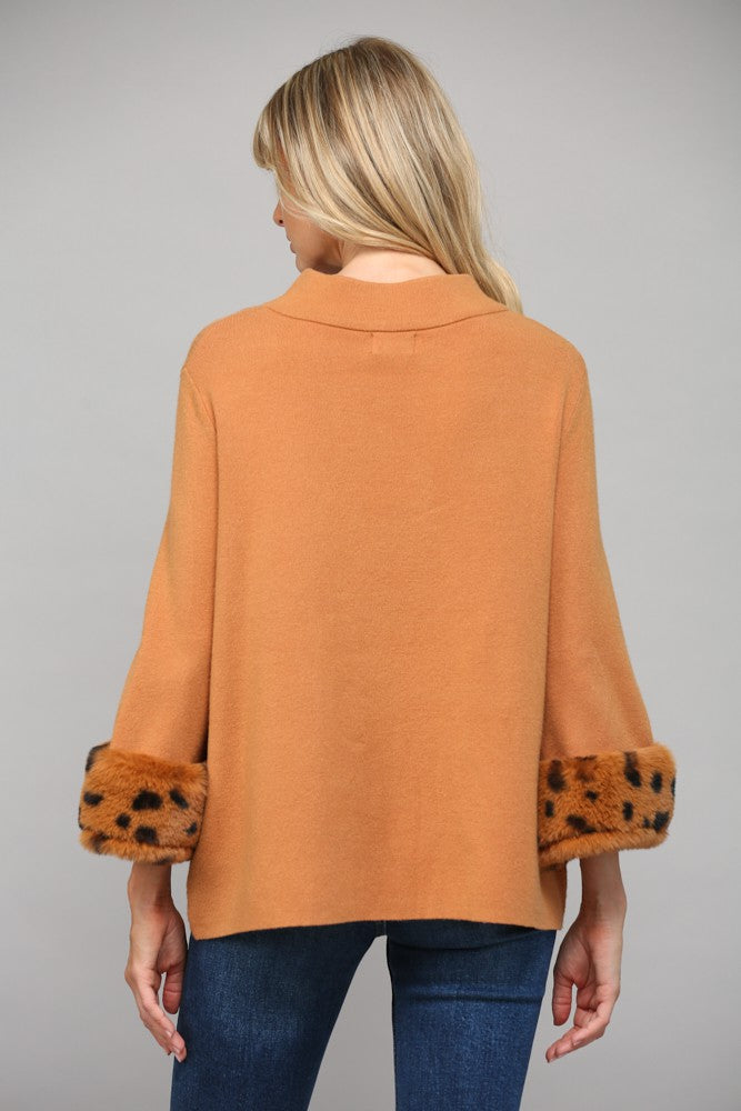 Fur Trimmed Sally Sweater