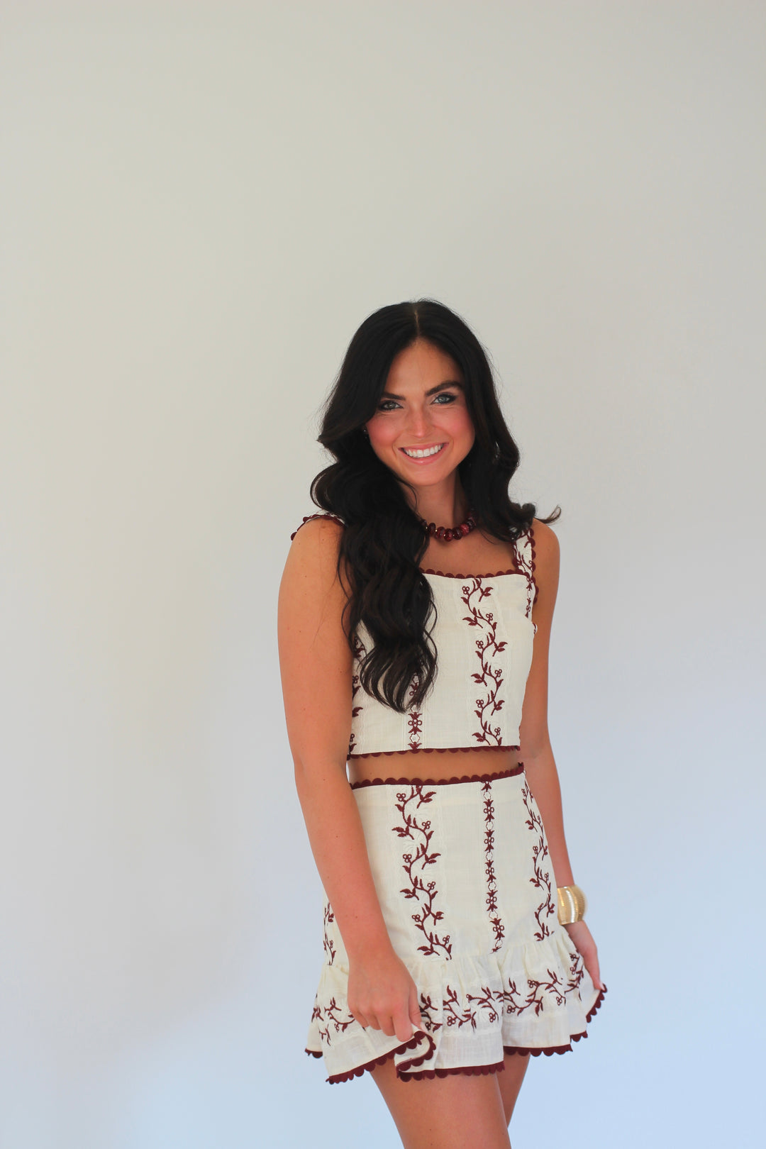 Burgundy Garden Set