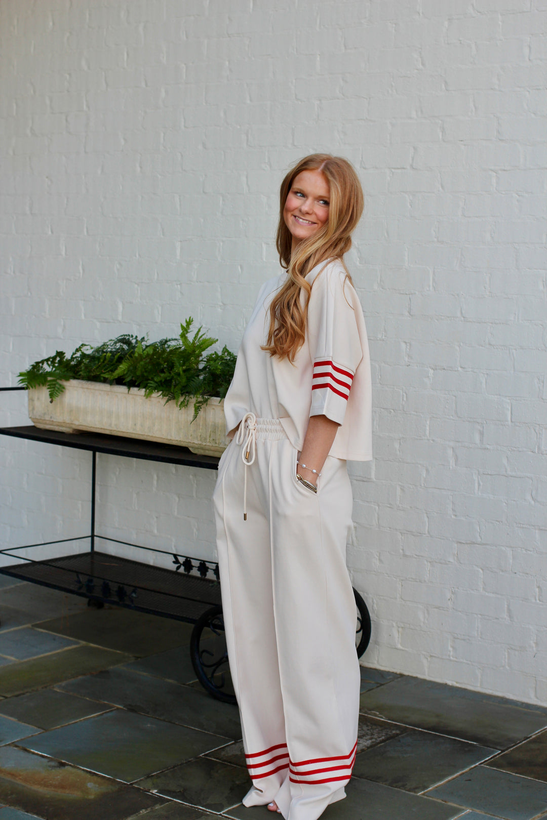Red Stripe Set
