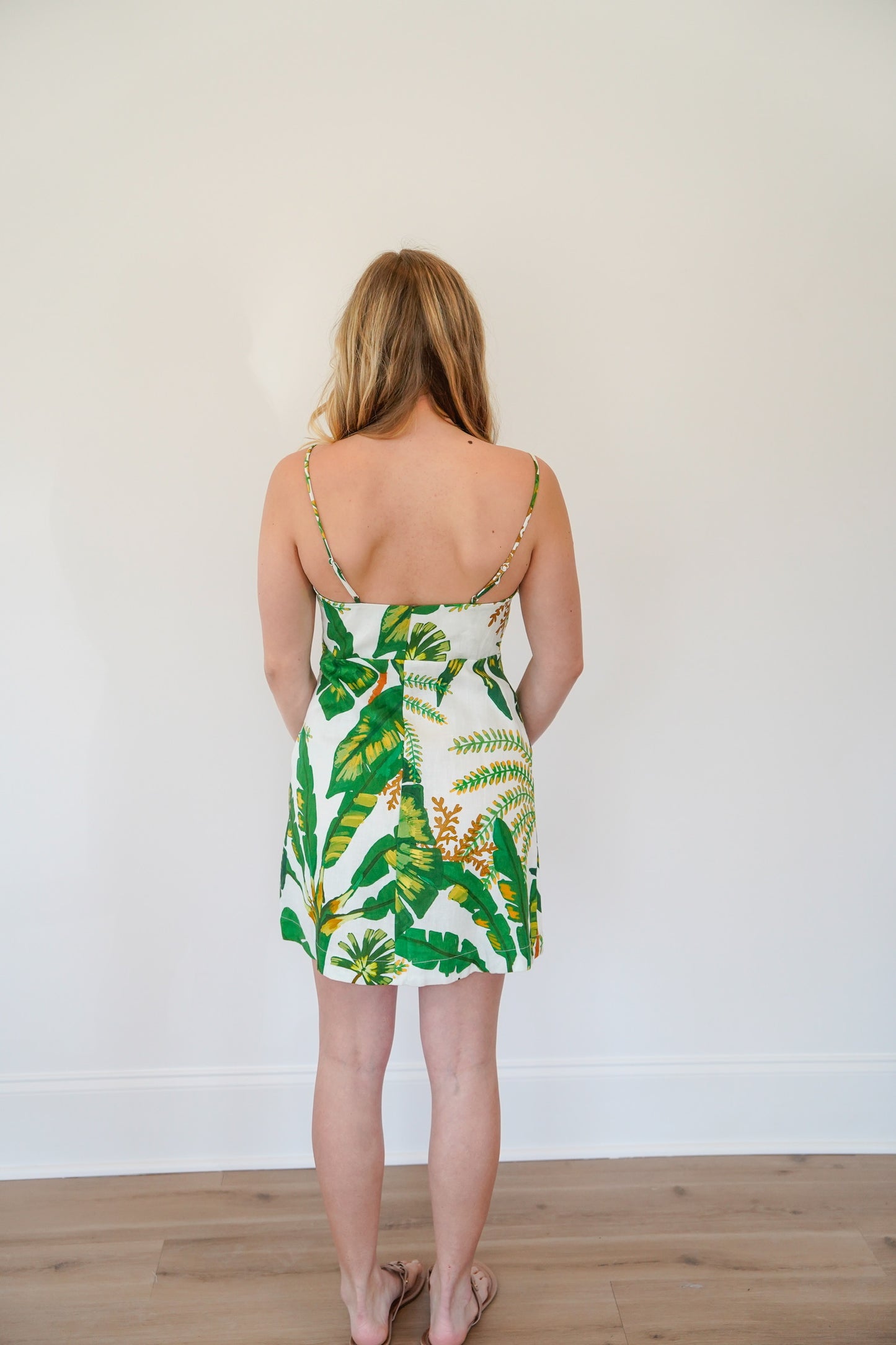 Tropical Forest Mini Dress